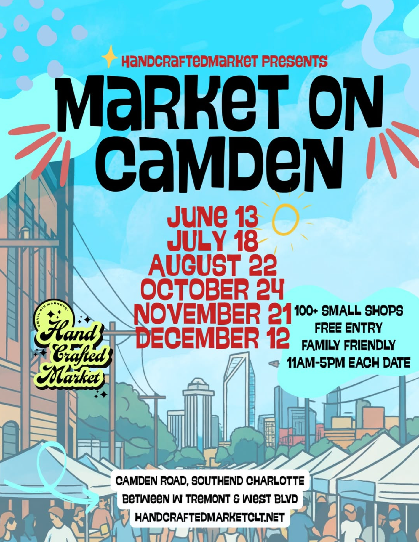 Market on Camden South End CLT | December 12