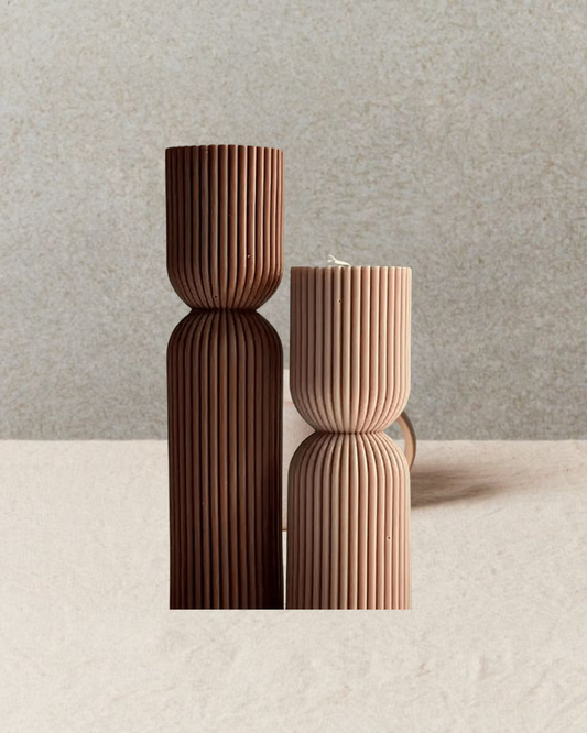 Pillar Candle Trio