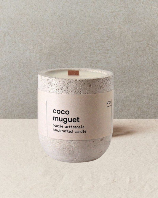 Concrete Vessel Candle
